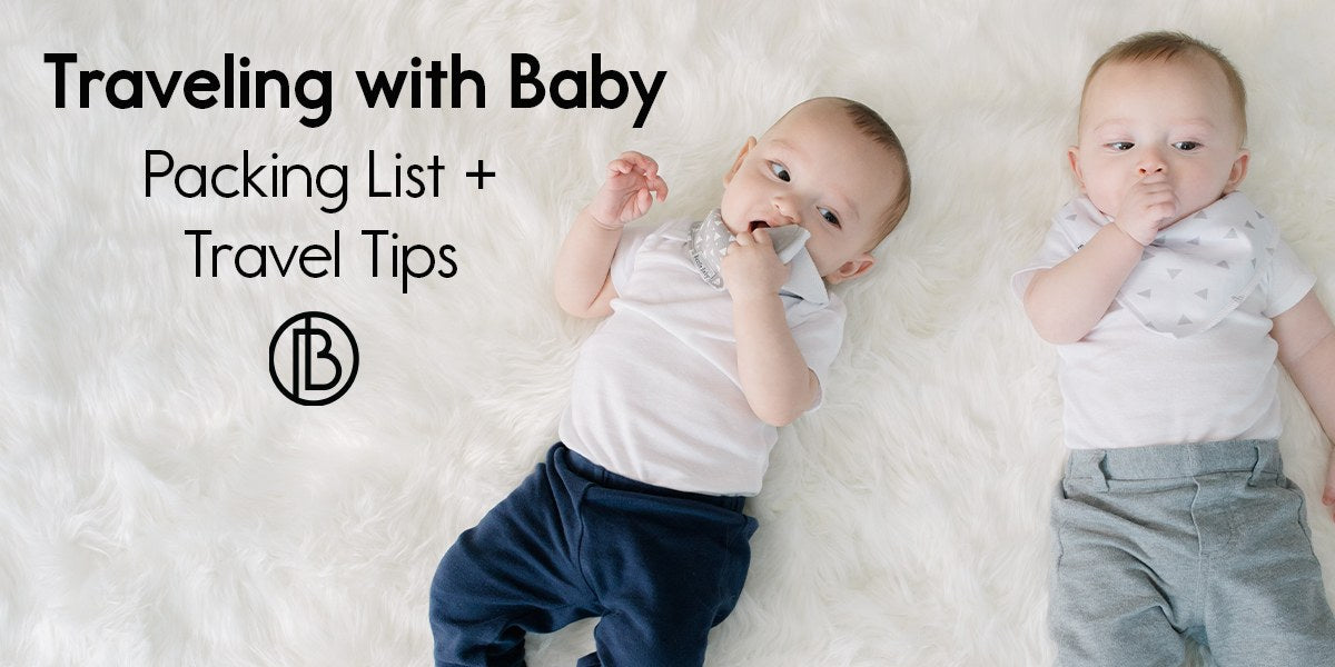 Packing list for traveling with babies and toddlers - 