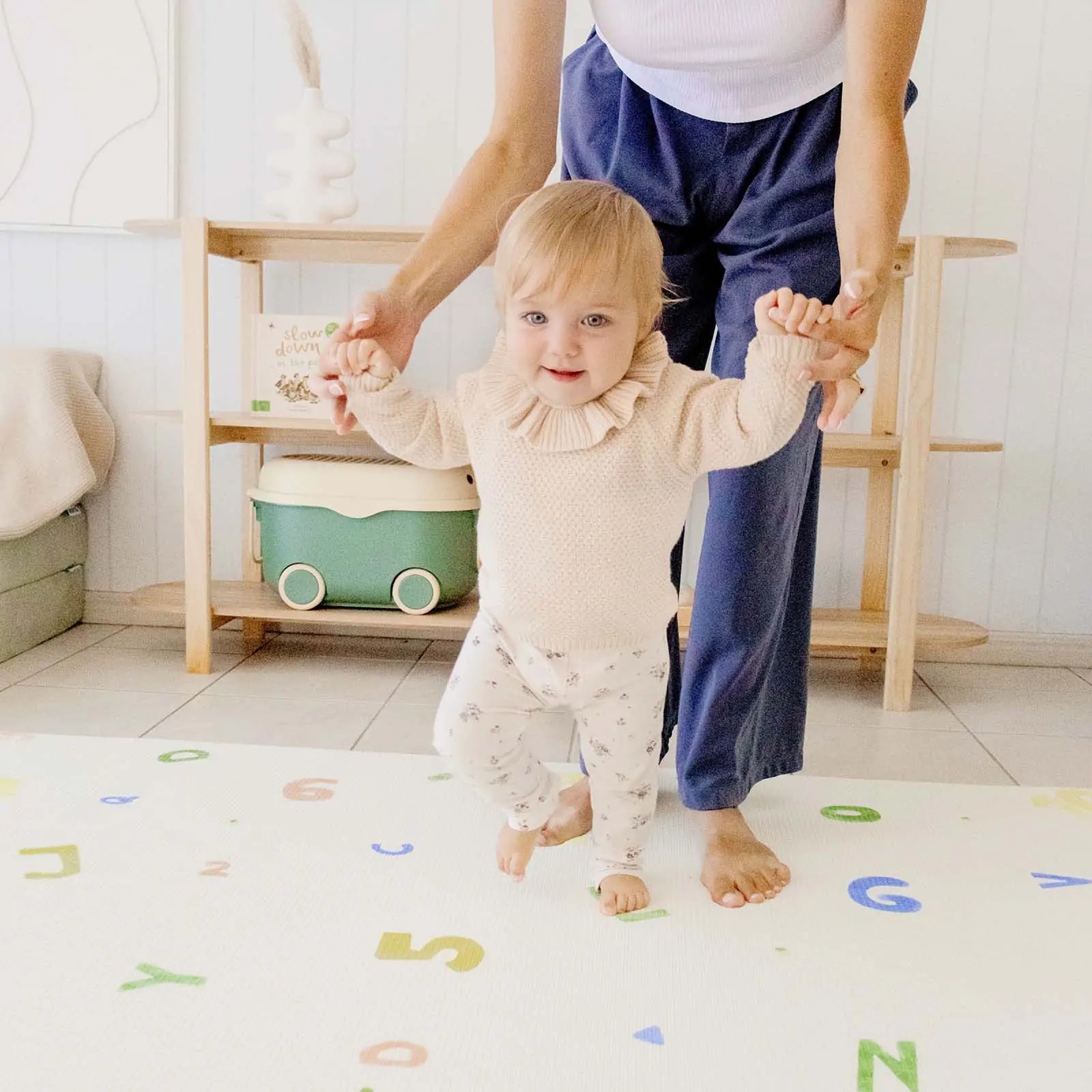 Tiny Land® Double-Sided Baby Playmat Alphabet Adventure