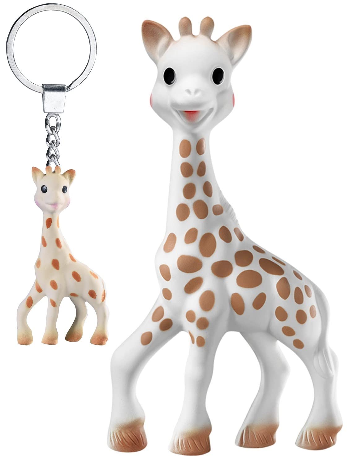 Sophie la girafe | Handcrafted for 60 Years in France | Natural Rubber | Designed for Teething Babies | Awaken All 5 Senses | Easy to Clean | Pack of 1