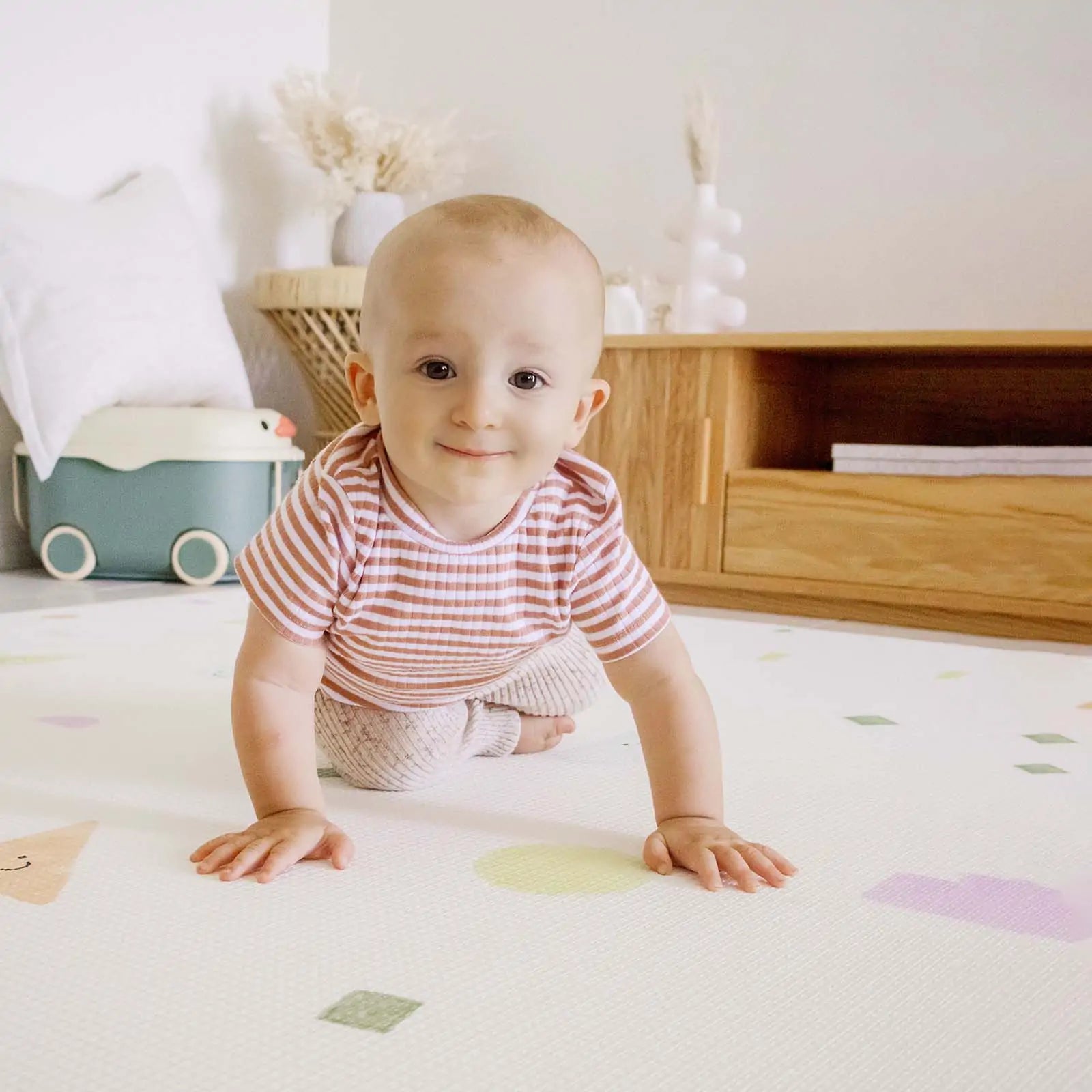 Tiny Land® Double-Sided Baby Playmat Smiley Quest