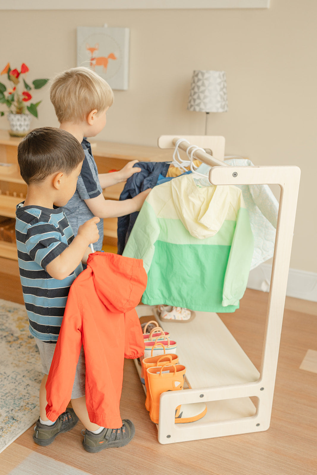 Aesthetic Sturdy Kid's Clothing Rack