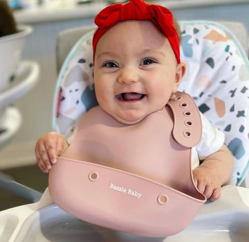 Foodie Silicone Feeding Bibs - Bazzle Baby