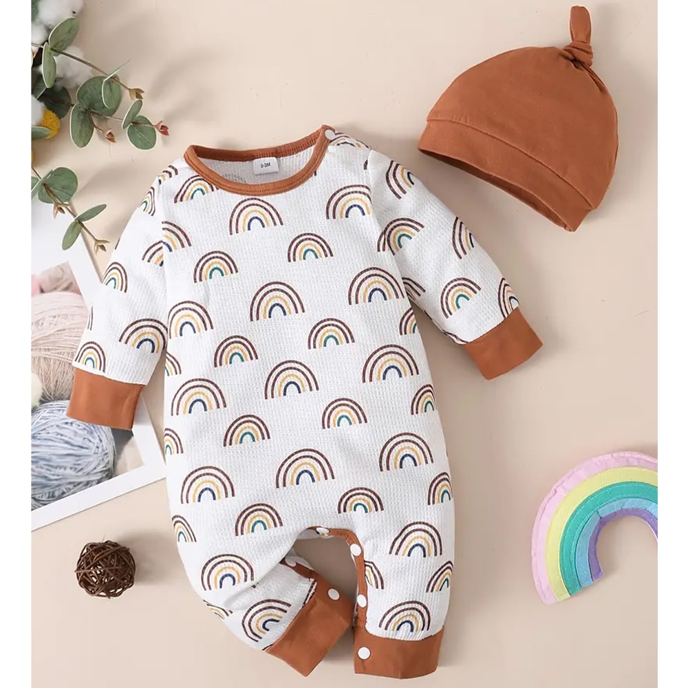 Rainbow unisex sales baby clothes