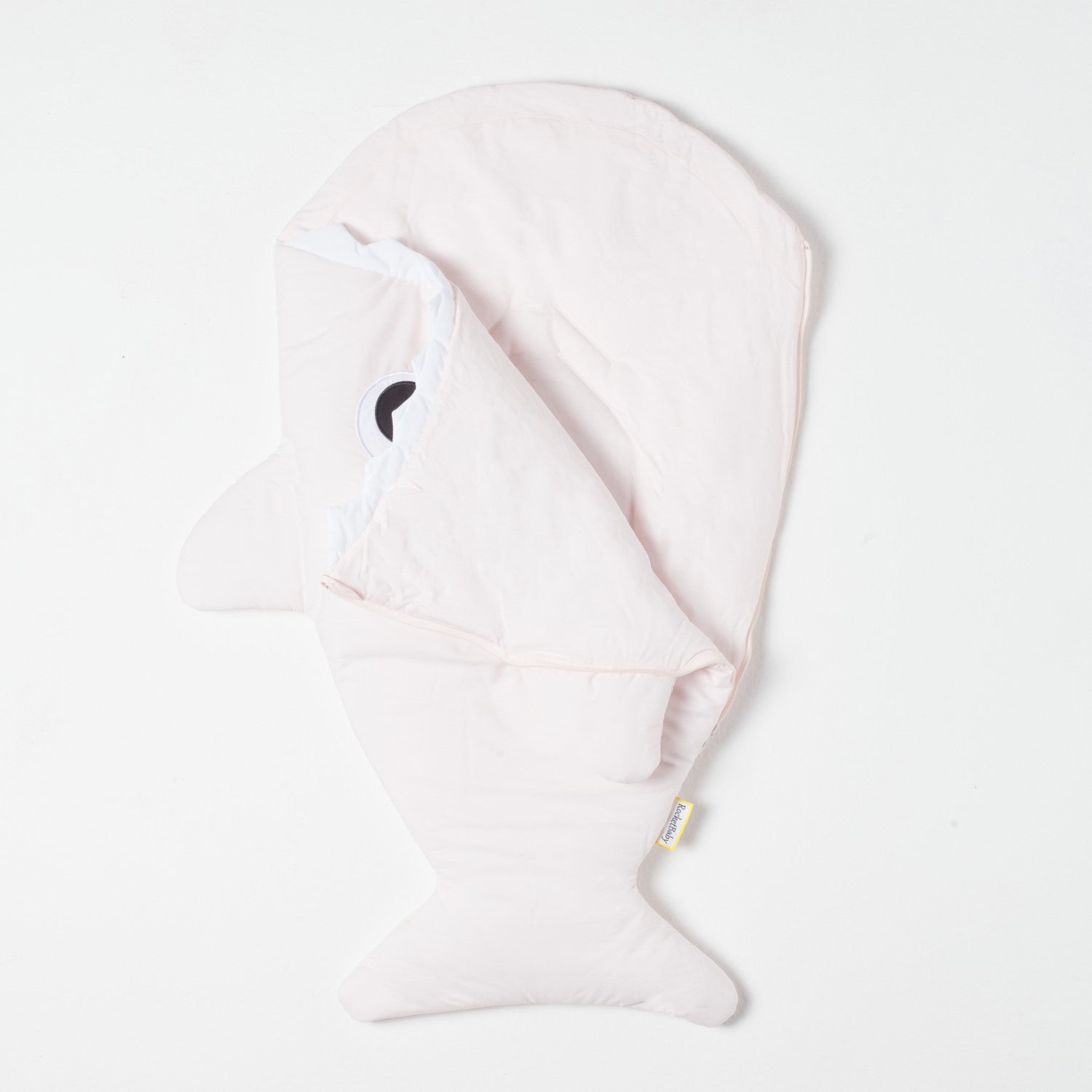 Snuggle in Style: Sleeping Bag Baby Whale Cream