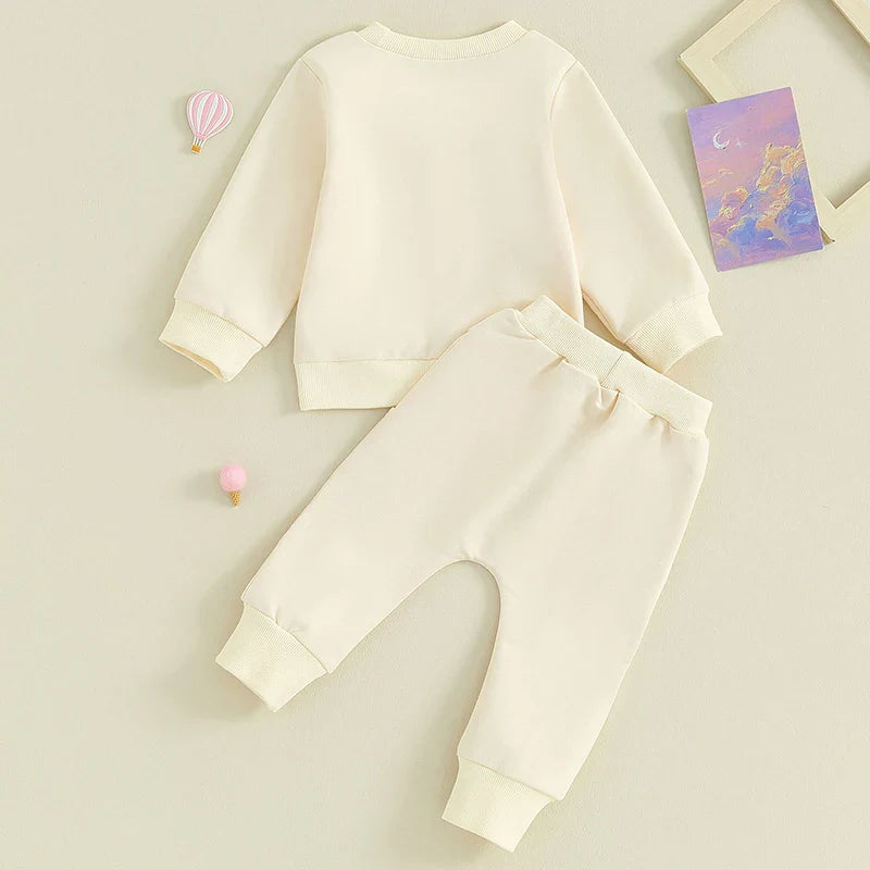 Pants and Sweatshirt Baby & Toddler Set with Rainbow vibes