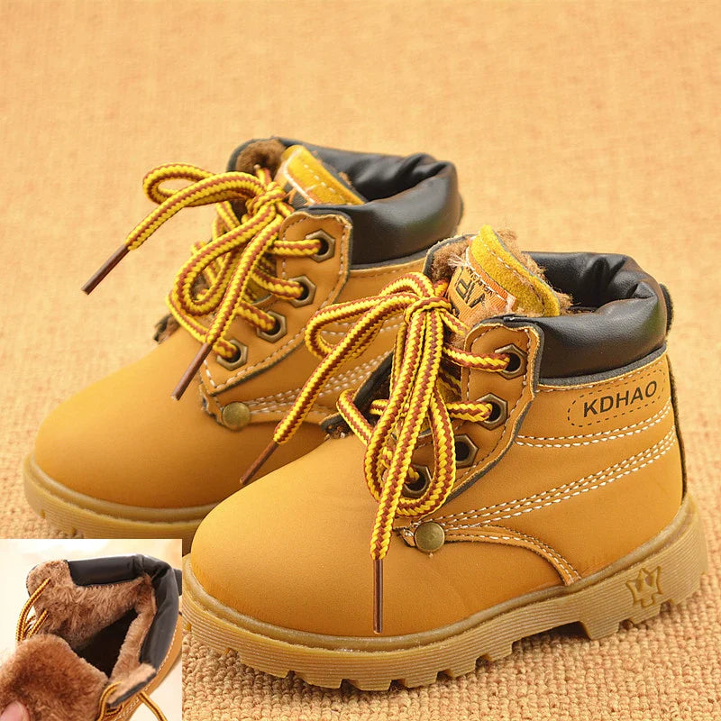 Comfy Toddler Boots with Laces