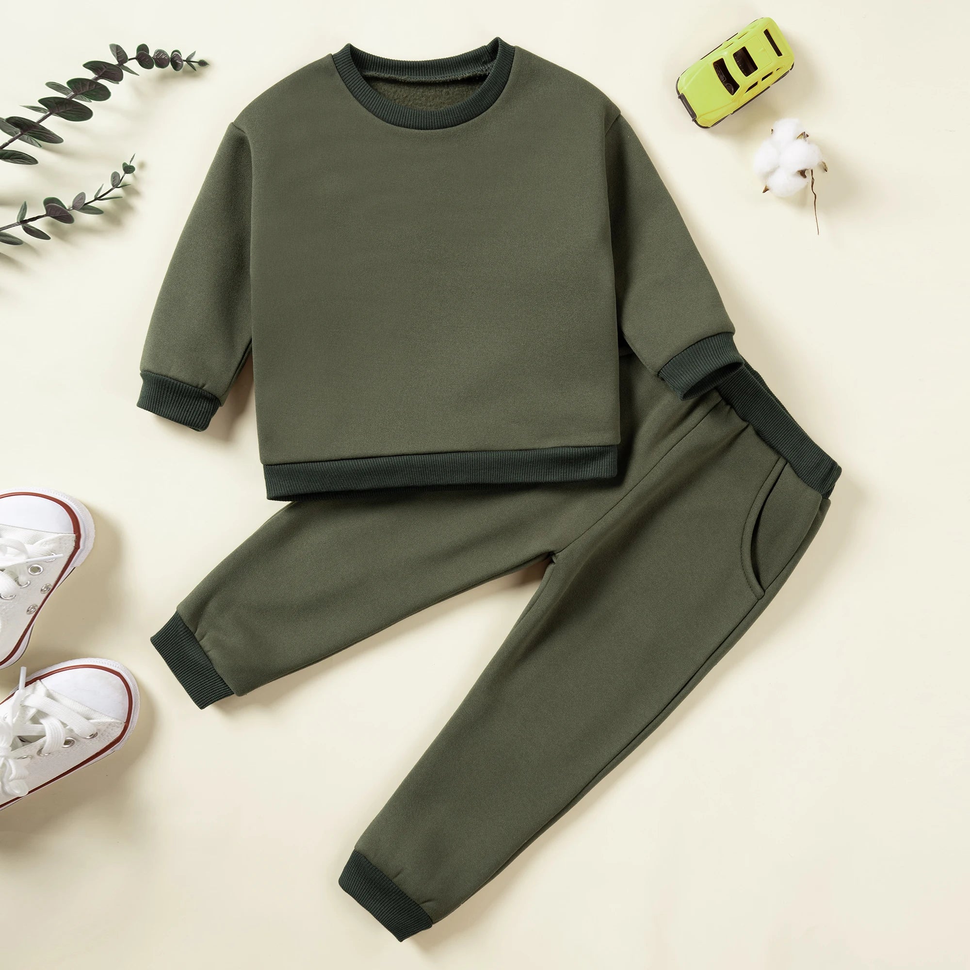 Pants and Sweatshirt Set