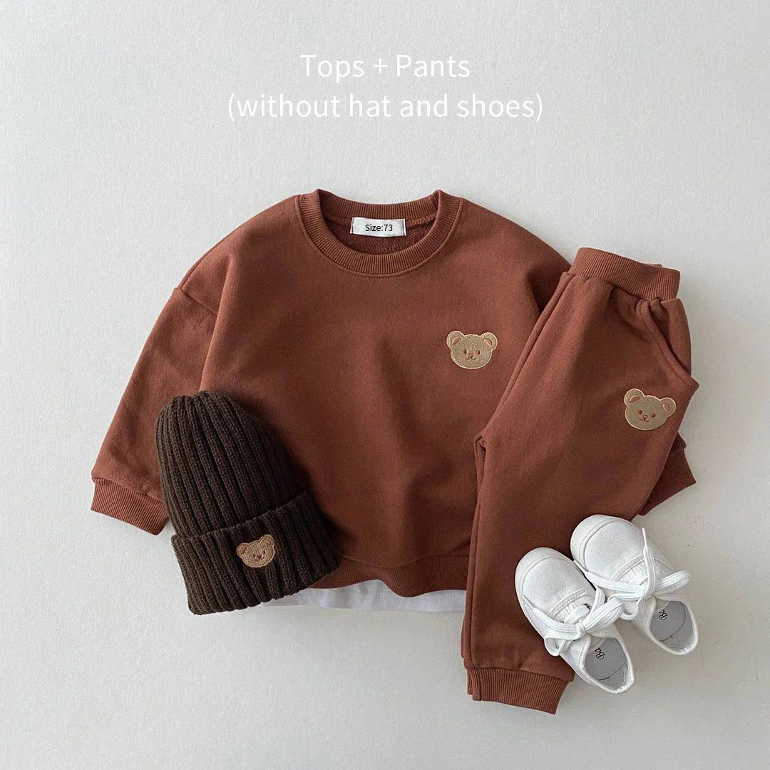 Everyday Heart Throb Pants and Sweatshirt Set