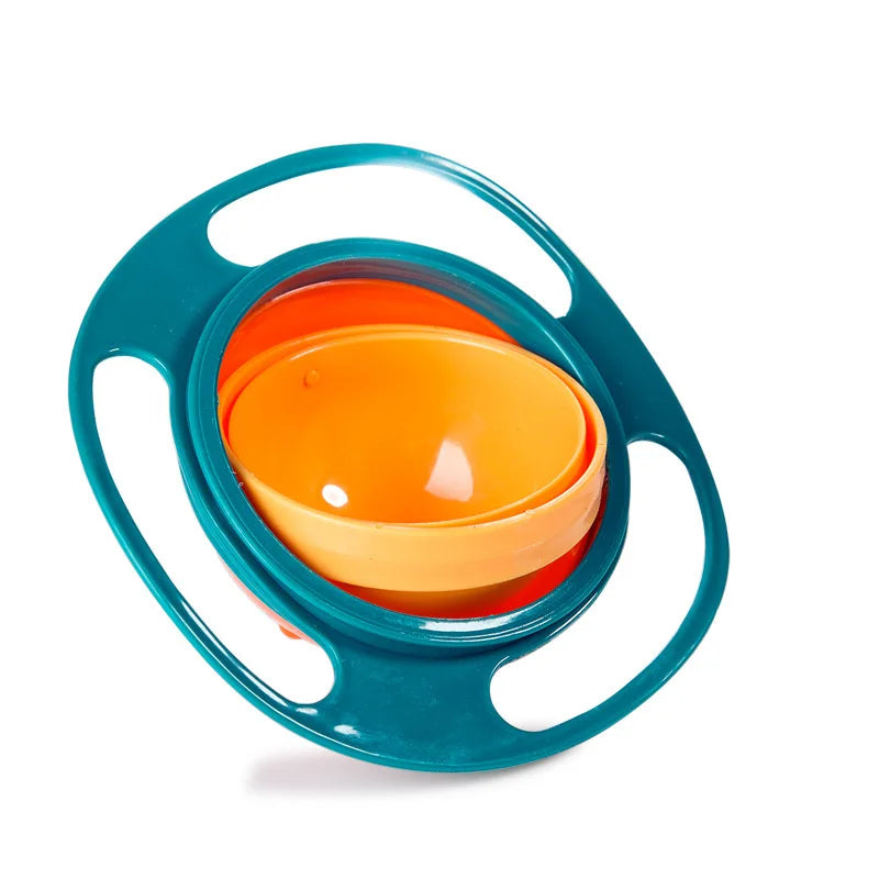 Mess-Free Mealtime: Spill Proof Gyro Bowl for Children