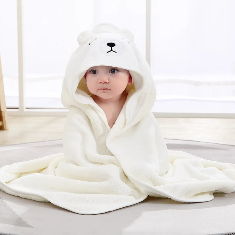 Hugga Baby Hooded Bath Towel