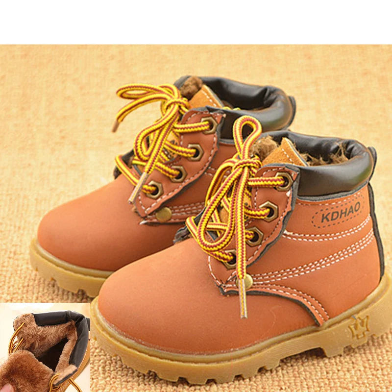 Comfy Toddler Boots with Laces