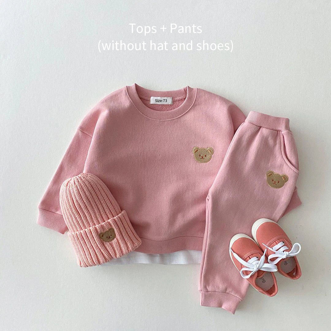 Everyday Heart Throb Pants and Sweatshirt Set