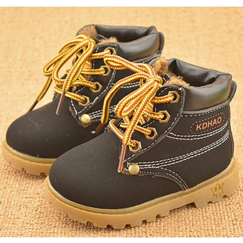 Comfy Toddler Boots with Laces