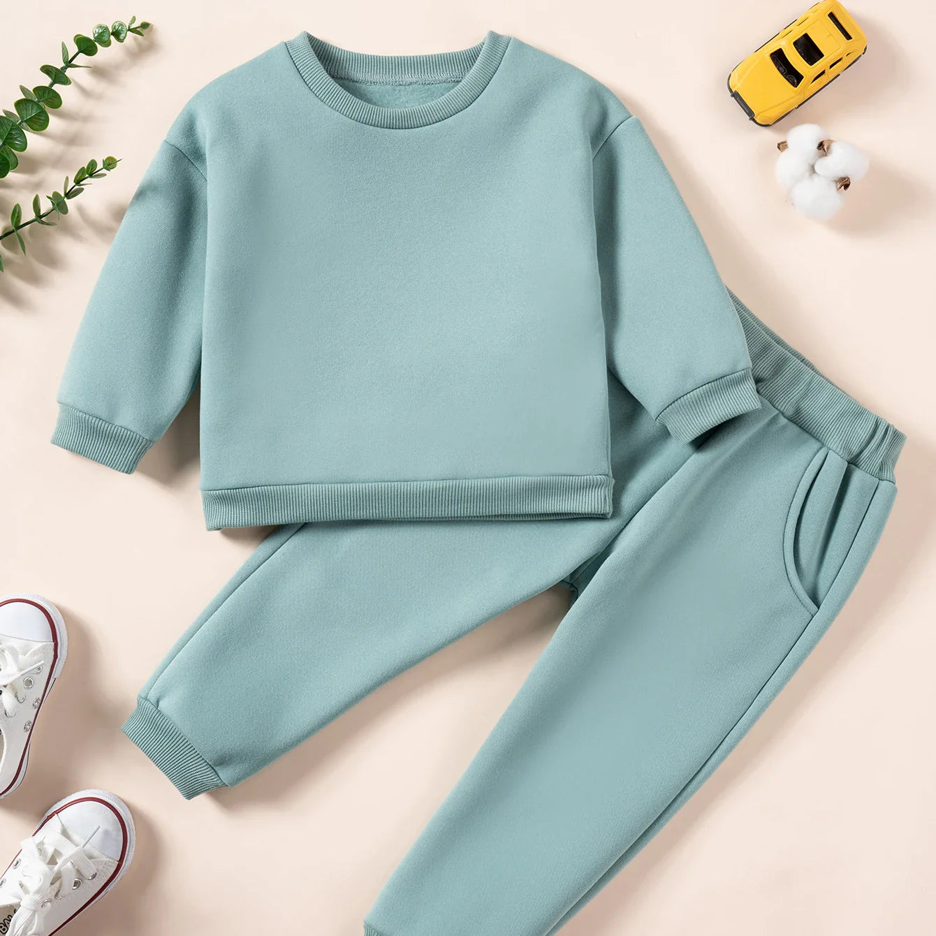 Pants and Sweatshirt Set