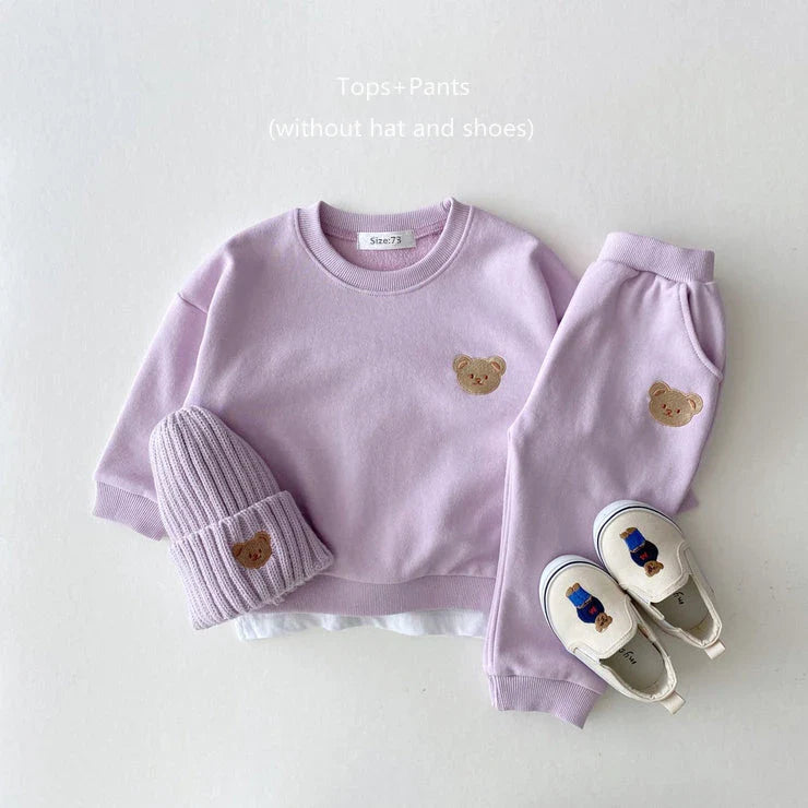 Everyday Heart Throb Pants and Sweatshirt Set