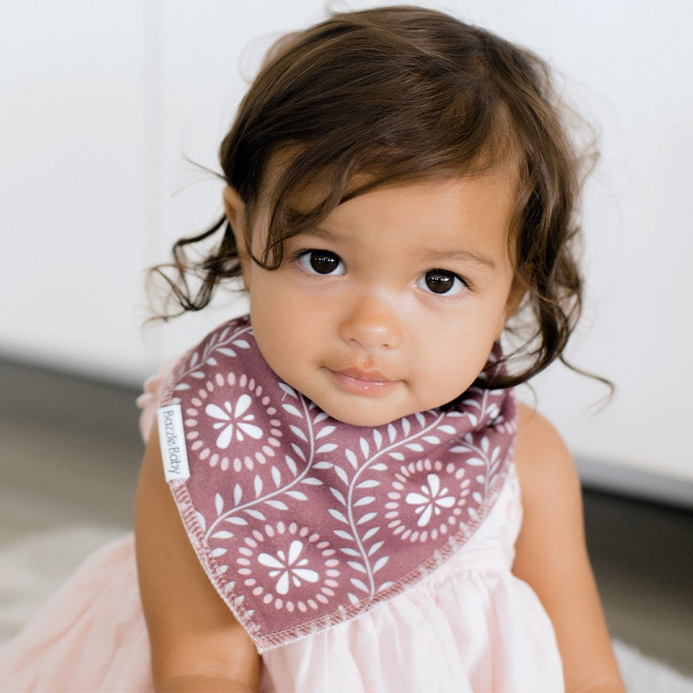 Baby girl shop bandana bibs