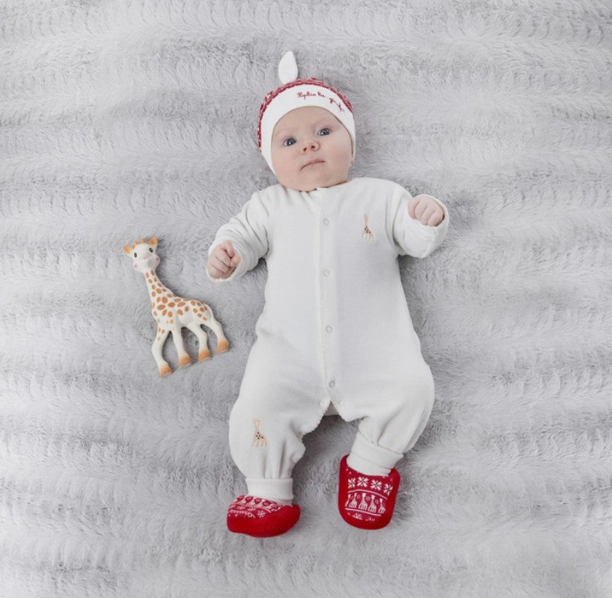 Sophie La Girafe Christmas Gift Set - Socks, Hat, Sophie