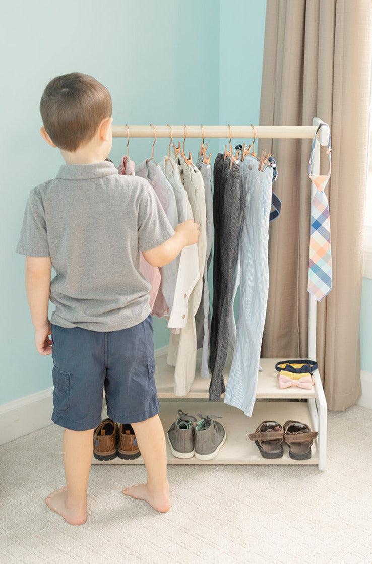 Aesthetic Sturdy Kid's Clothing Rack