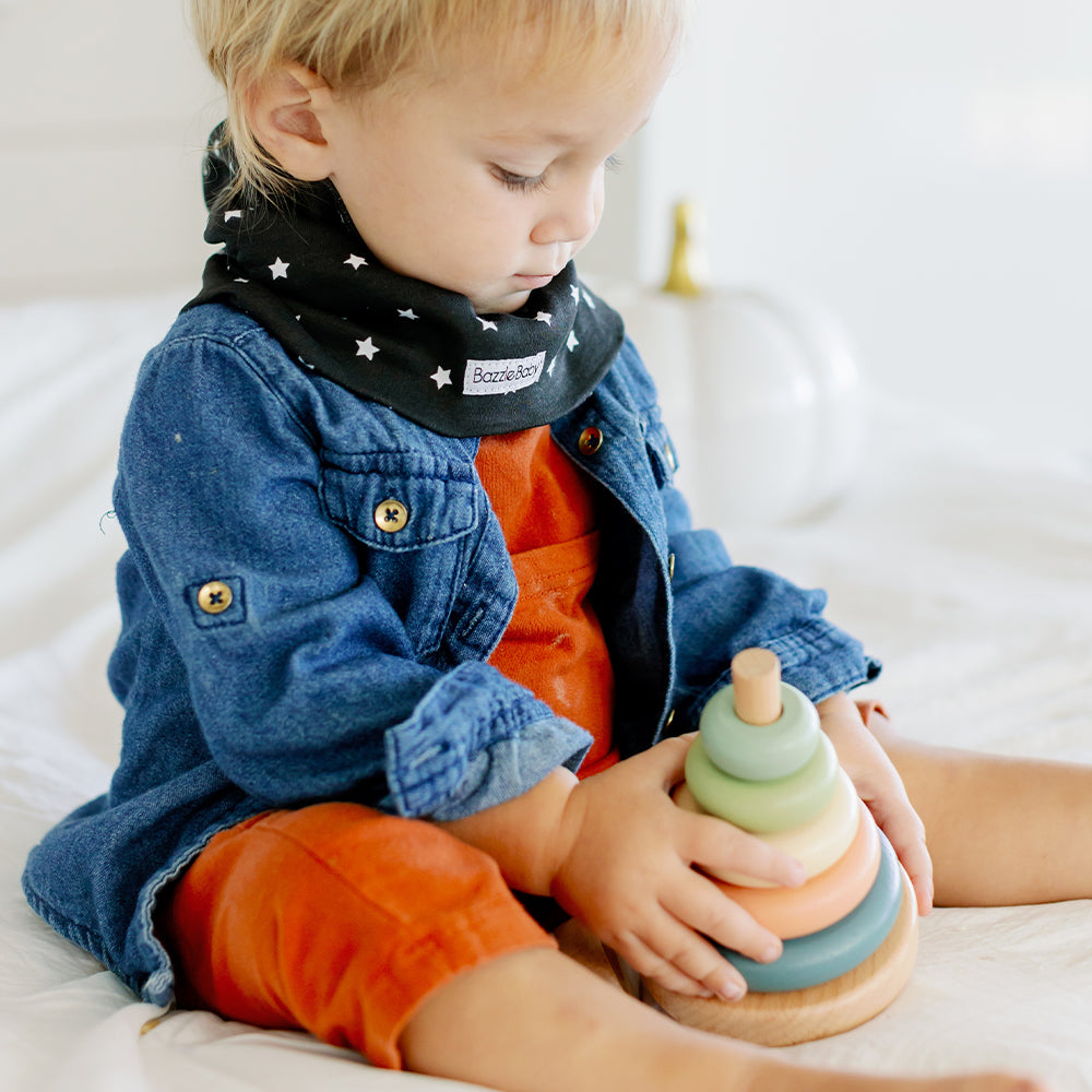 Tiny Teether Gift Bundle in Stripes and Solids