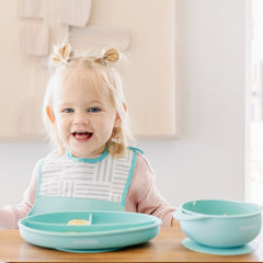 Foodie Silicone Feeding Set by Bazzle Baby (Choose Your Color
